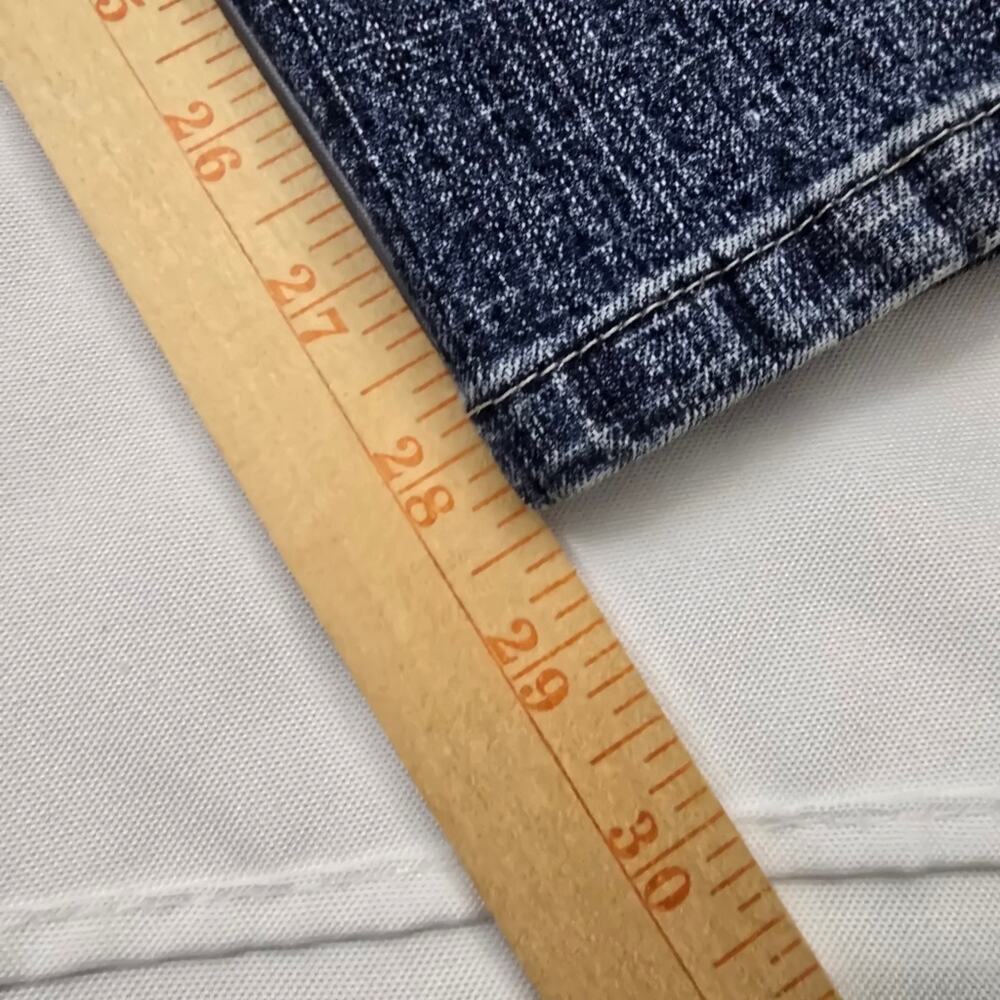 St. John Bay Straight Leg Pants Women Cotton Blend Casual Classic Blue 14P - Picture 10 of 13